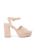 Andree Suede Platform Sandal sandal L'AGENCE Sale