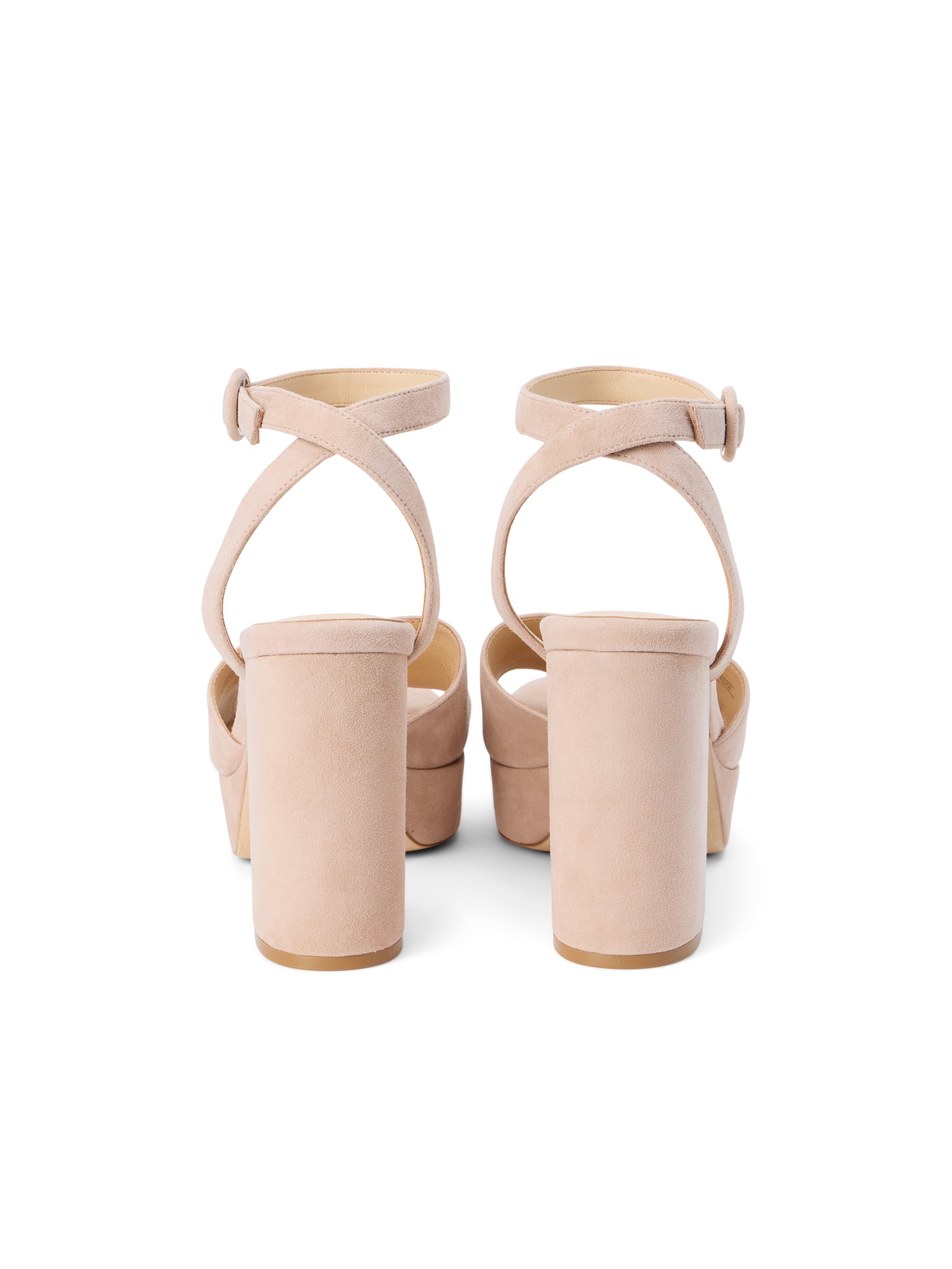 Andree Suede Platform Sandal shoes L'AGENCE Sale