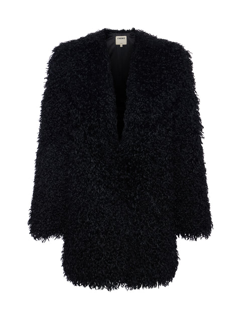 Toira Faux Fur Coat coat L'AGENCE   