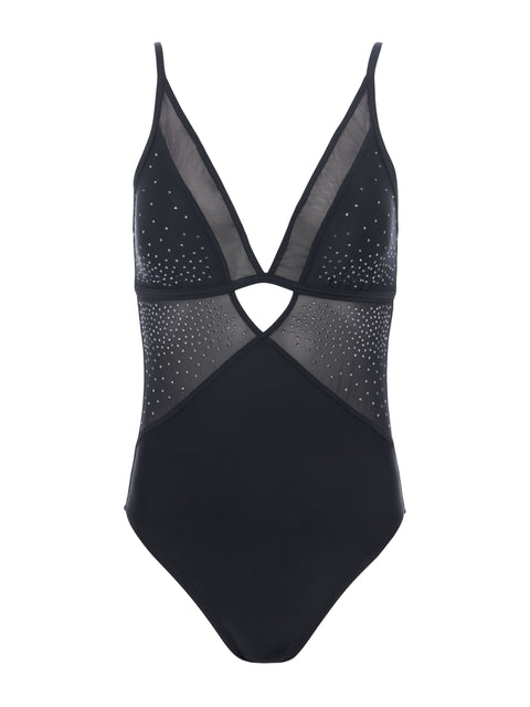 Lilou Plunge One Piece swim L'AGENCE   