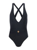 Lisa Plunge One-Piece Swimsuit swim L'AGENCE   