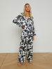 Inez Silk Long Pajama Set sleepwear L'AGENCE