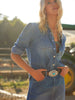 Isla Denim Shirt shirt L'AGENCE Sale   