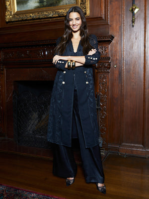 Image - Dottie lace trench coat  L'AGENCE   