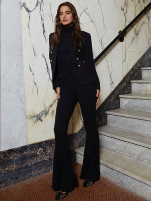 image - Ceci top and Kiki pant in black  L'AGENCE   