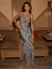 Viola Silk Cowl-Neck Gown dress L'AGENCE