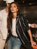 Clementine Striped Blazer blazer L'AGENCE Sale