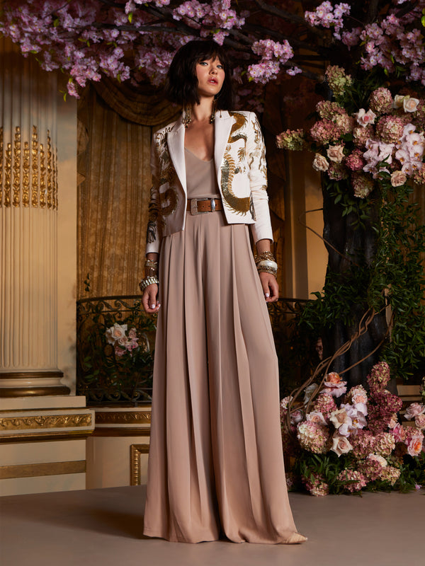 Noely Embellished Blazer blazer L'AGENCE Sale