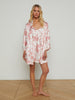 Inez Silk Robe sleepwear L'AGENCE