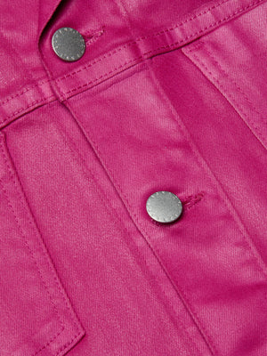 Janelle Coated Jean Jacket