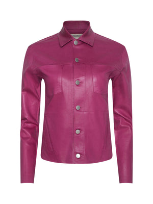 Janelle Coated Jean Jacket