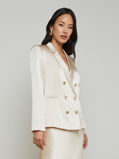 Colin Silk Blazer blazer L'AGENCE