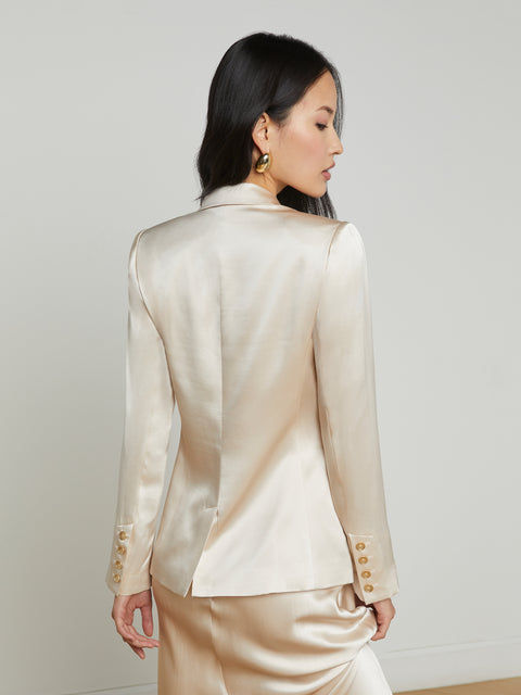 Colin Silk Blazer blazer L'AGENCE