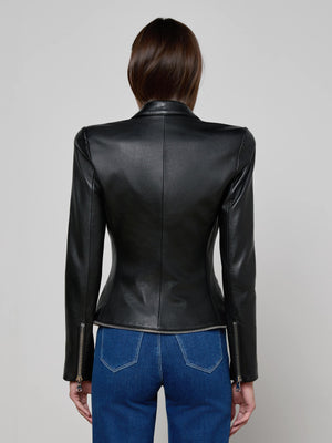 Ottilie Leather Blazer