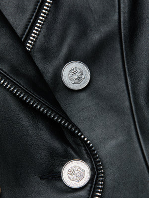 Ottilie Leather Blazer