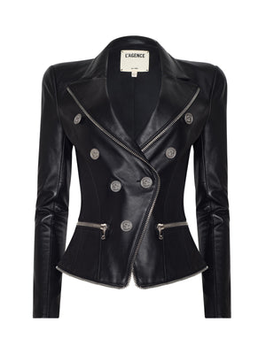 Ottilie Leather Blazer