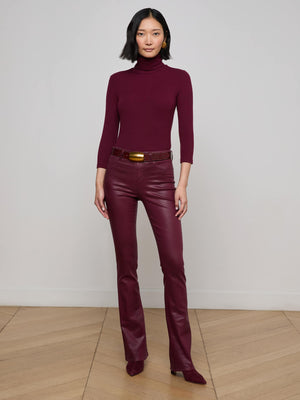 Selma Coated Bootcut Jean