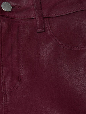 Selma Coated Bootcut Jean