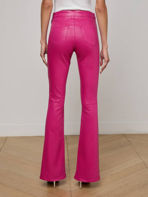Marty Coated Flare Jean
