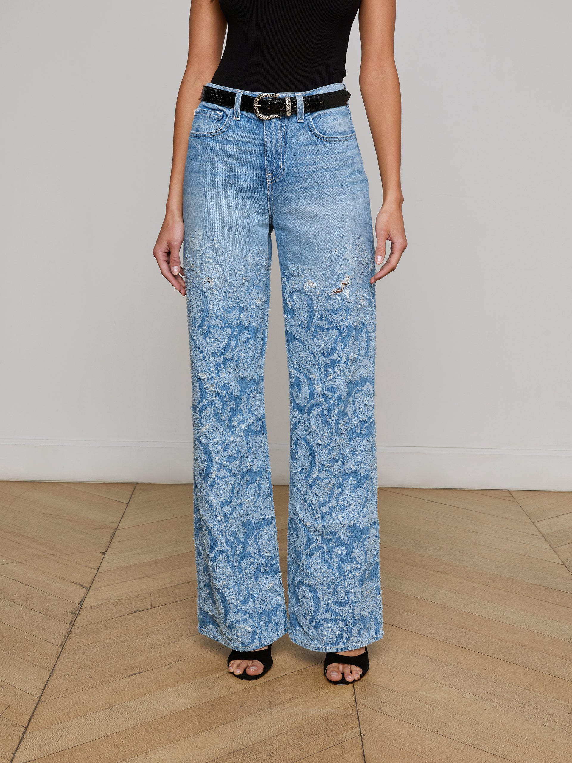 Alicent Wide-Leg Jean jean L'AGENCE