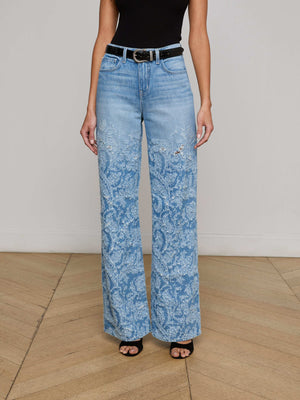 Alicent Wide-Leg Jean jean L'AGENCE