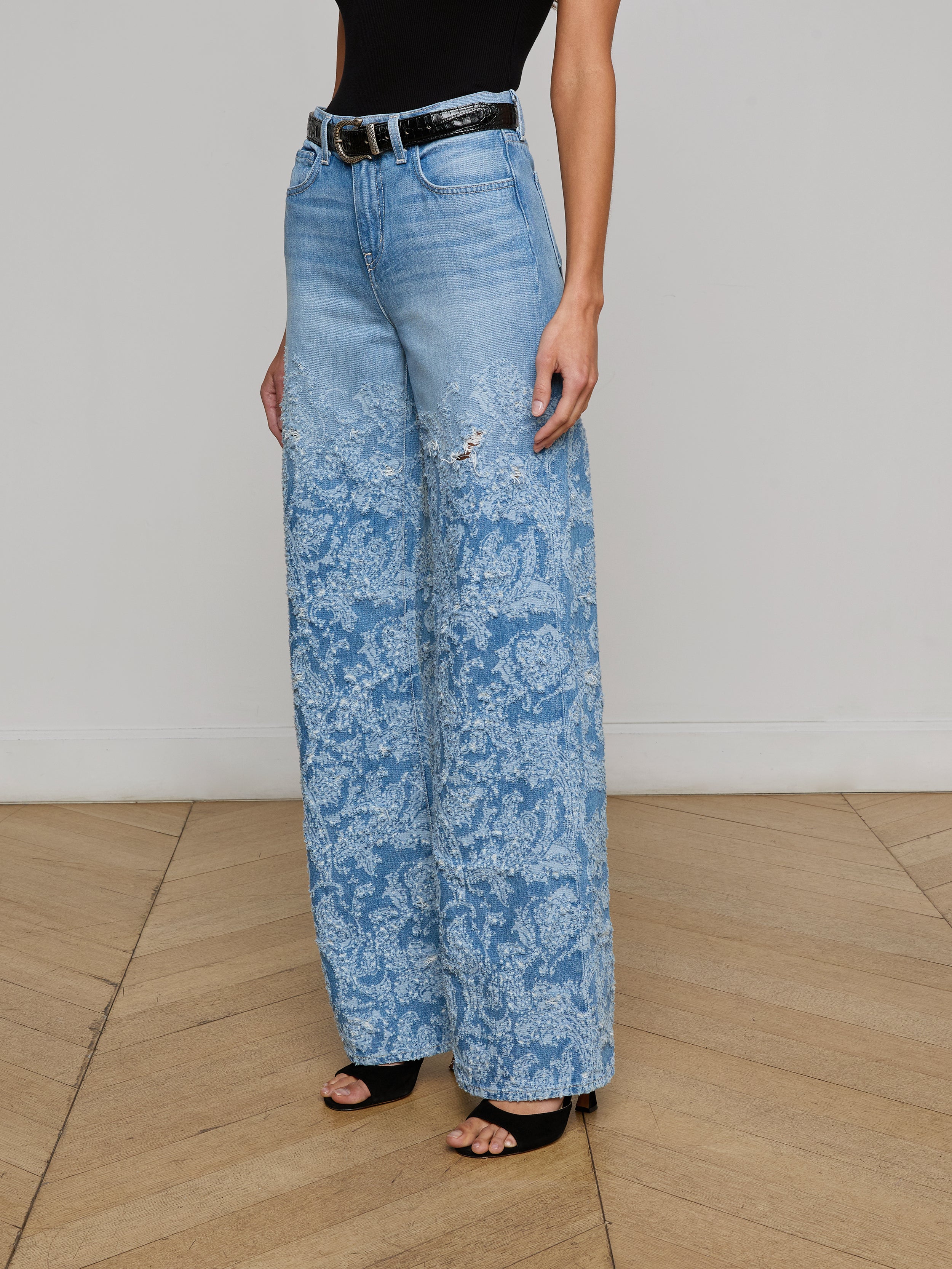 Alicent Wide-Leg Jean jean L'AGENCE