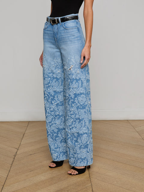 Alicent Wide-Leg Jean jean L'AGENCE