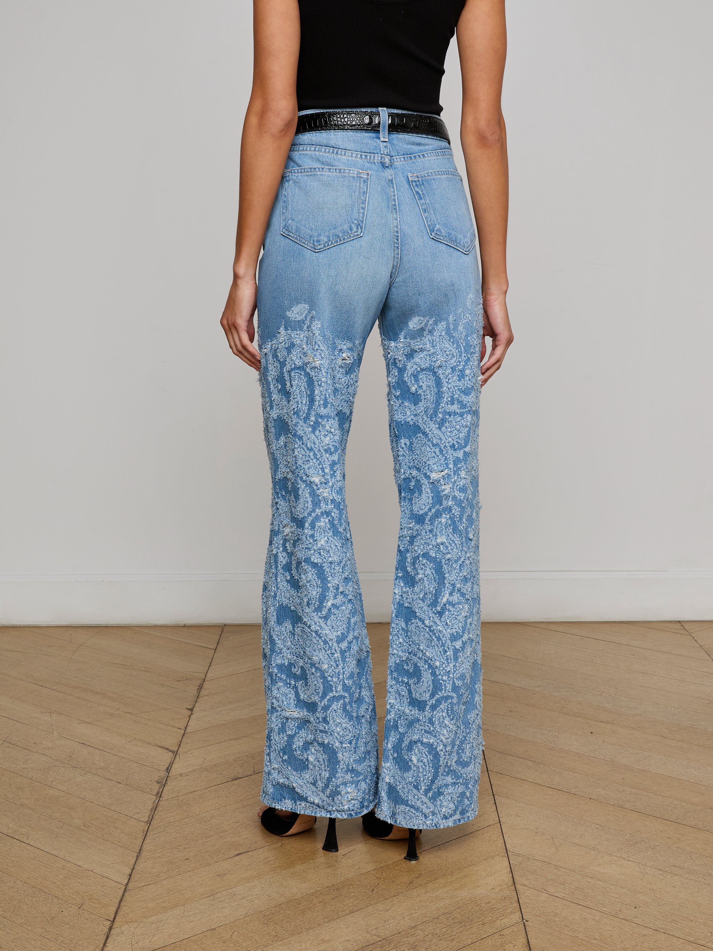Alicent Wide-Leg Jean jean L'AGENCE