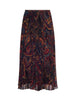 Fernanda Pleated Midi Skirt