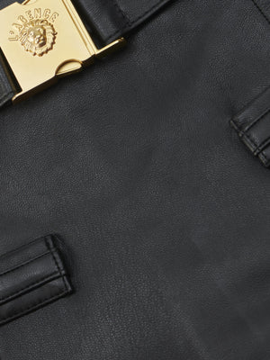 Yvette Vegan Leather Mini Skirt