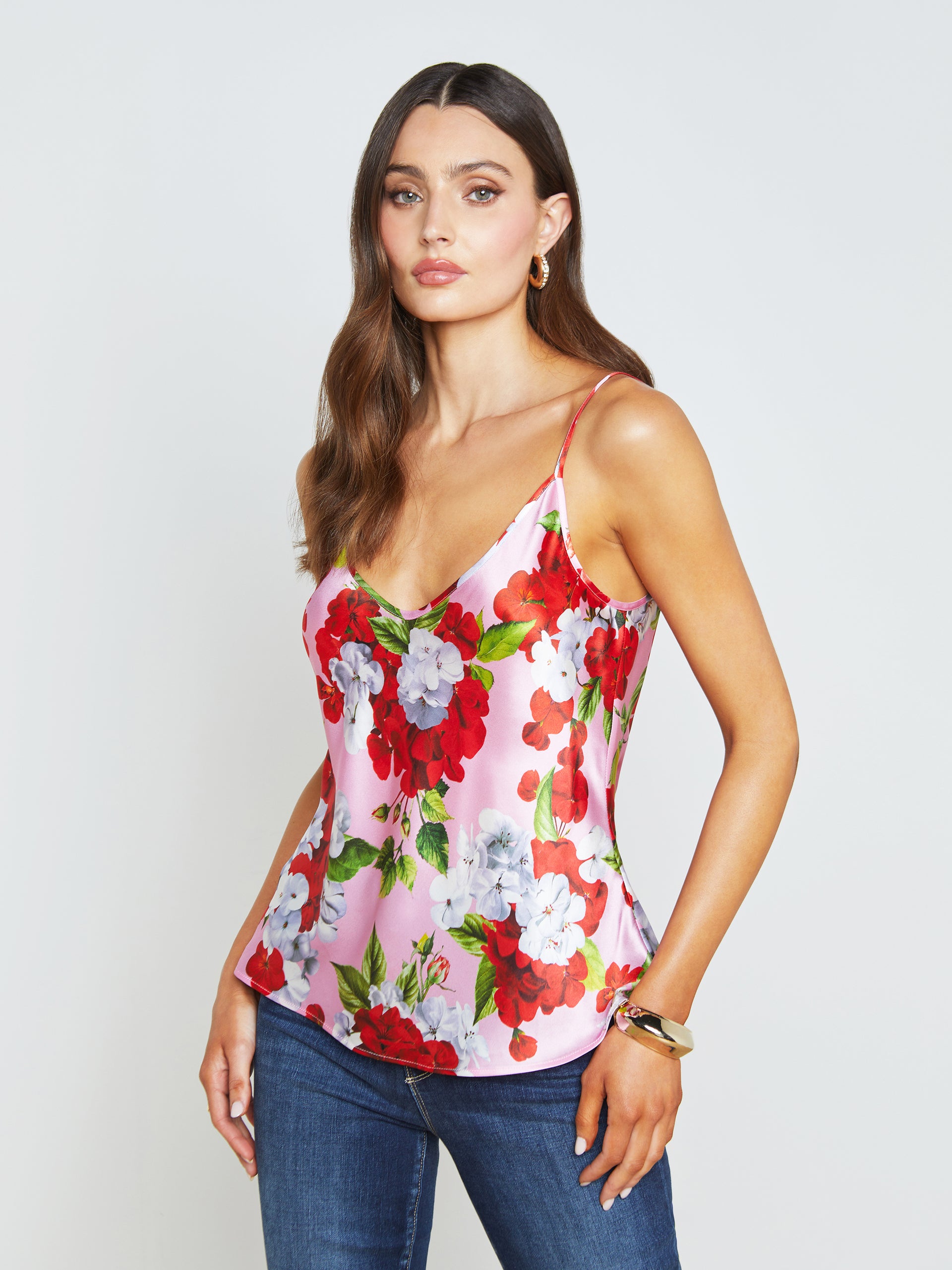 Lexi Silk Camisole camisole L'AGENCE Sale   