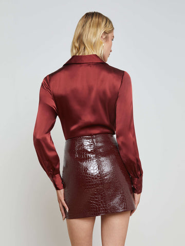 Lotus Silk Blouse