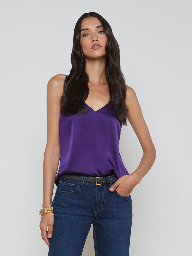 Gabriella Silk Camisole camisole L'AGENCE   