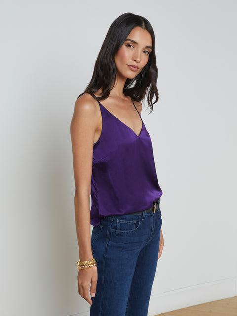 Gabriella Silk Camisole camisole L'AGENCE   