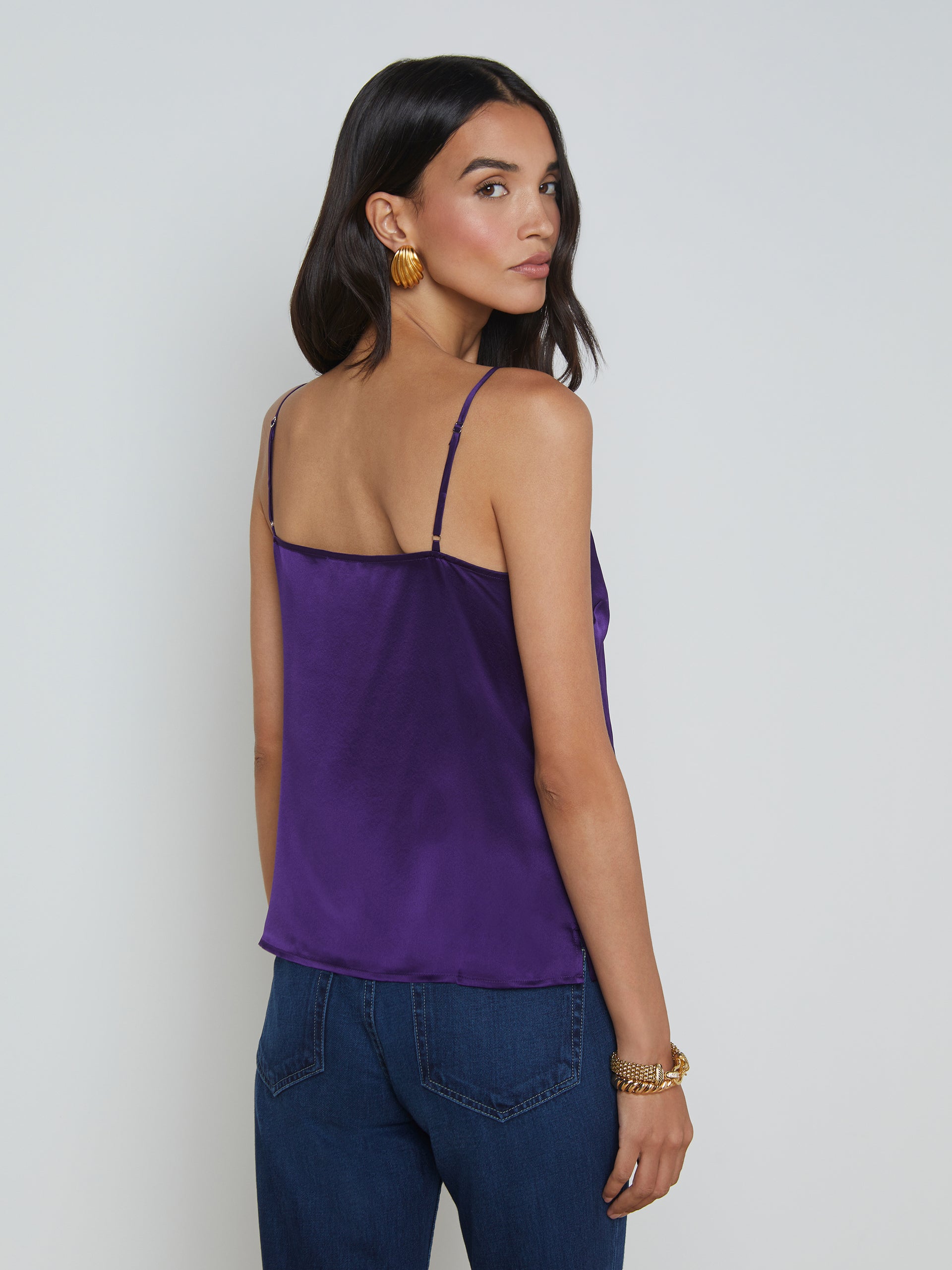 Gabriella Silk Camisole camisole L'AGENCE Sale