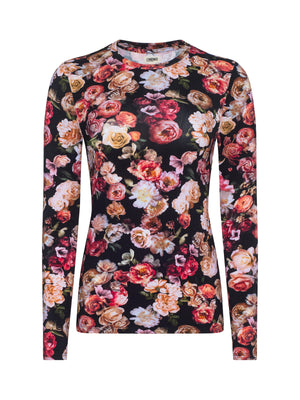 Tess L/S Crew Clustre flrl