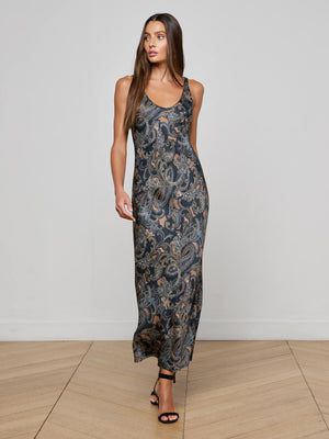 فستان Akiya Satin Maxi