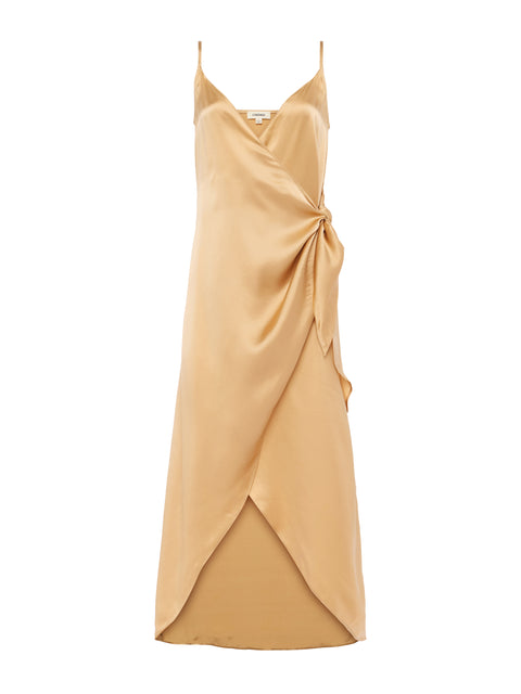 Amilia Silk Wrap Dress dress L'AGENCE Sale