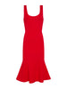 Bisous Flared Midi Dress dress L'AGENCE Sale   