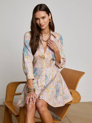 Meadow Mini Shirt Dress
