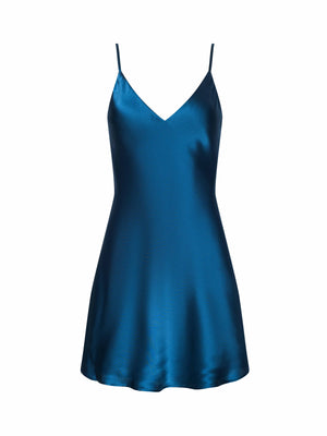 Zaria Silk Mini Dress