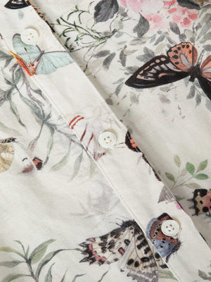Demie Linen-Blend Shirt Dress dress L'AGENCE