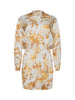 Robe chemise en satin Demie