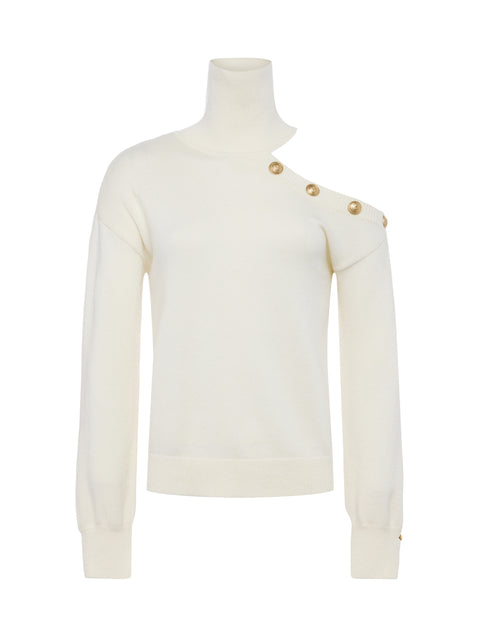 Brixie Cutout Turtleneck turtleneck L'AGENCE   