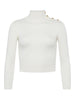 Kamdyn Cropped Turtleneck turtleneck L'AGENCE   