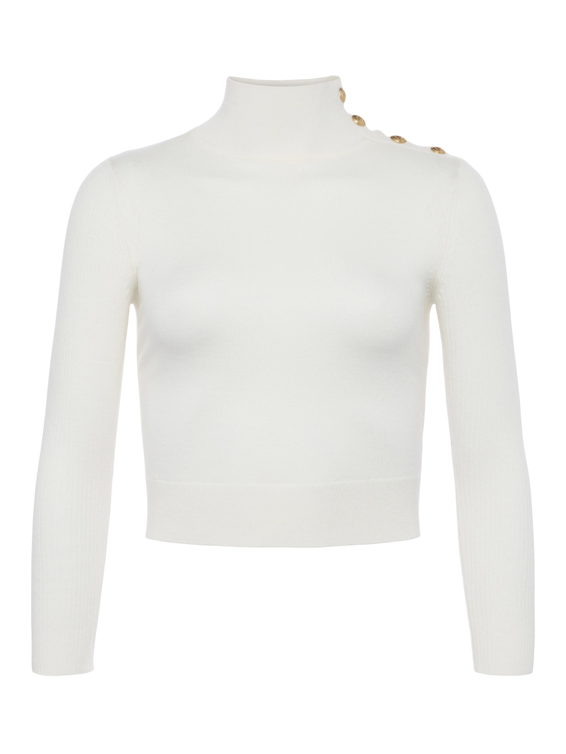 Kamdyn Cropped Turtleneck turtleneck L'AGENCE Sale