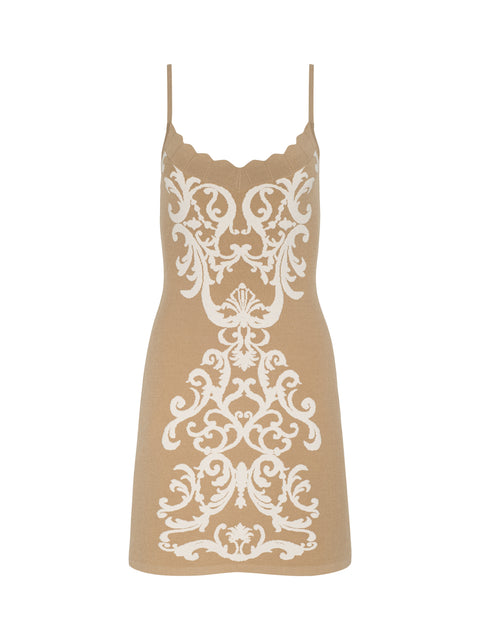 Betania Jacquard Mini Dress