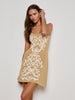 Betania Jacquard Mini Dress