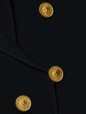 Elio Cropped Knit Blazer