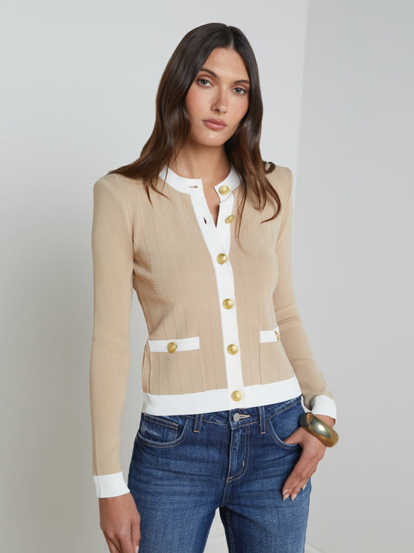 Leon Cardigan cardigan L'AGENCE